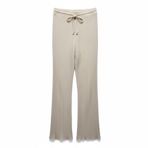 John Elliott Ribbed Terry Raw Hem Sweatpants Cloud Cream Size 1 Small